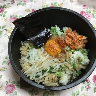 カルディ韓国海苔混ぜご飯丼